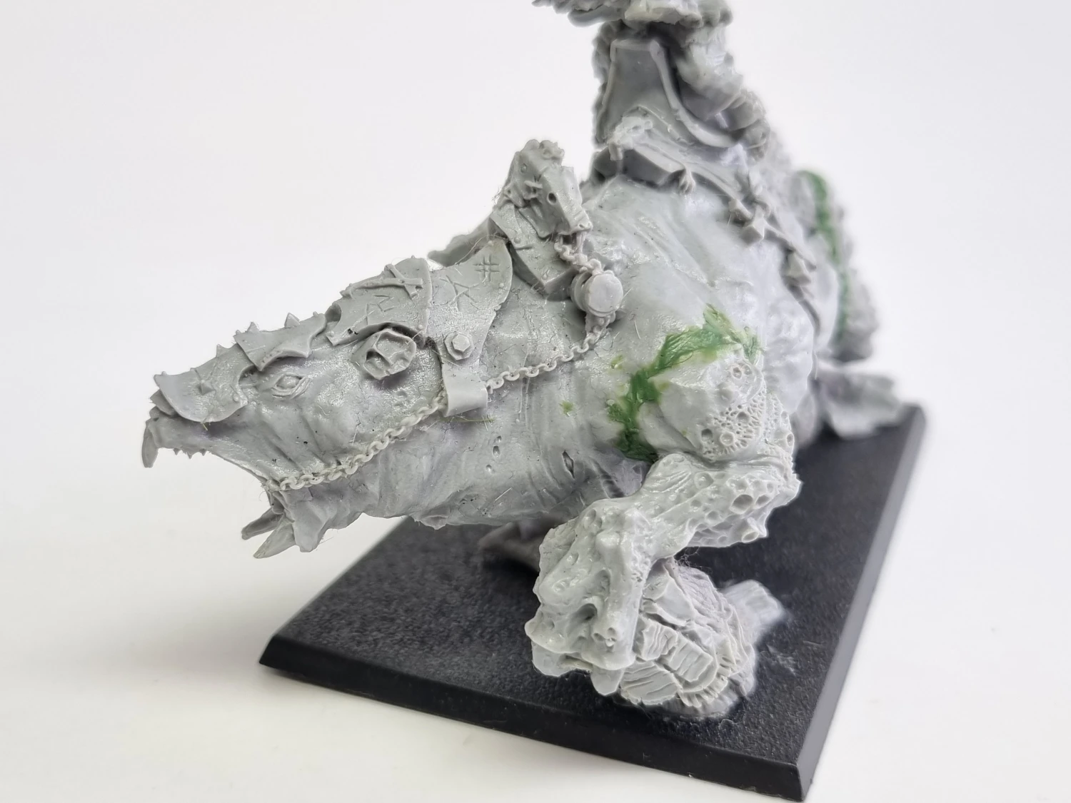 WFB skaven clawlord on brood horror uszkodzony / niekompletny