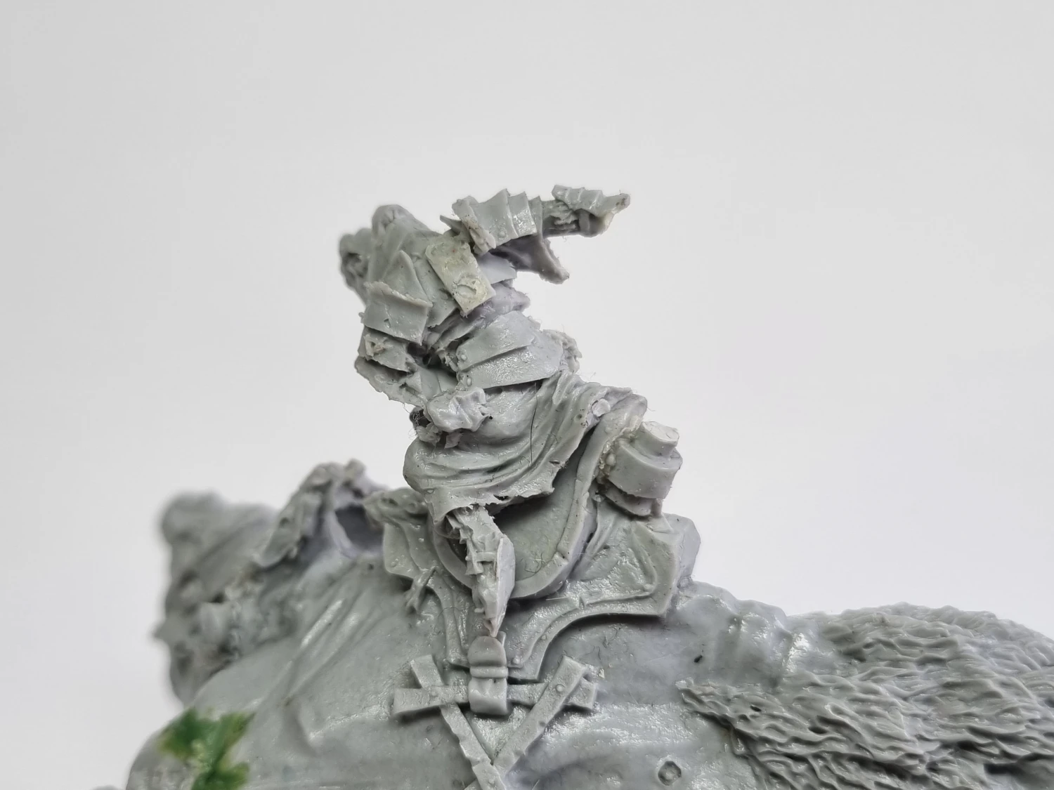 WFB skaven clawlord on brood horror uszkodzony / niekompletny