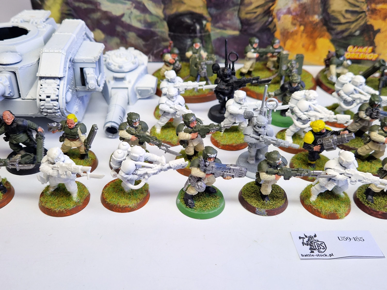 WFB używany i wybrakowany cadian battleforce + dodatkowi trooperzy