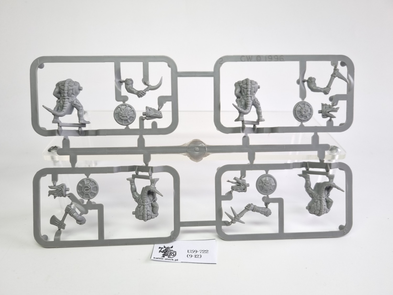 WFB lizardmen saurus 5ed na wypraskach