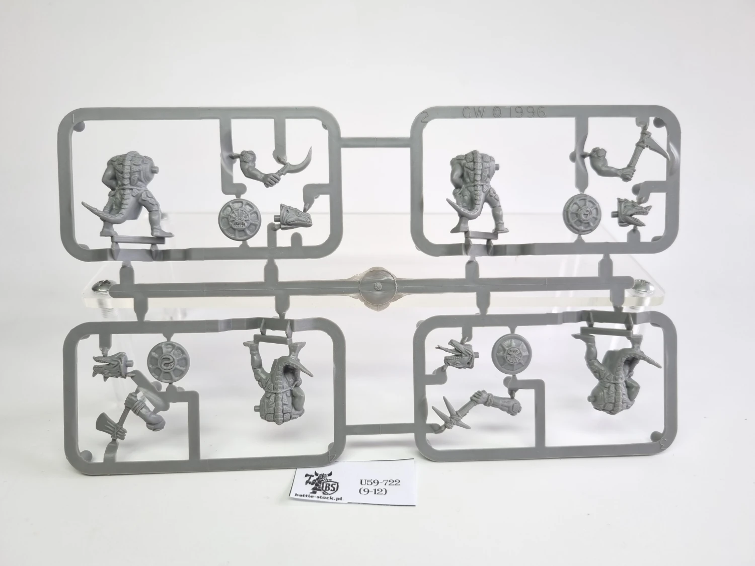 WFB lizardmen saurus 5ed na wypraskach