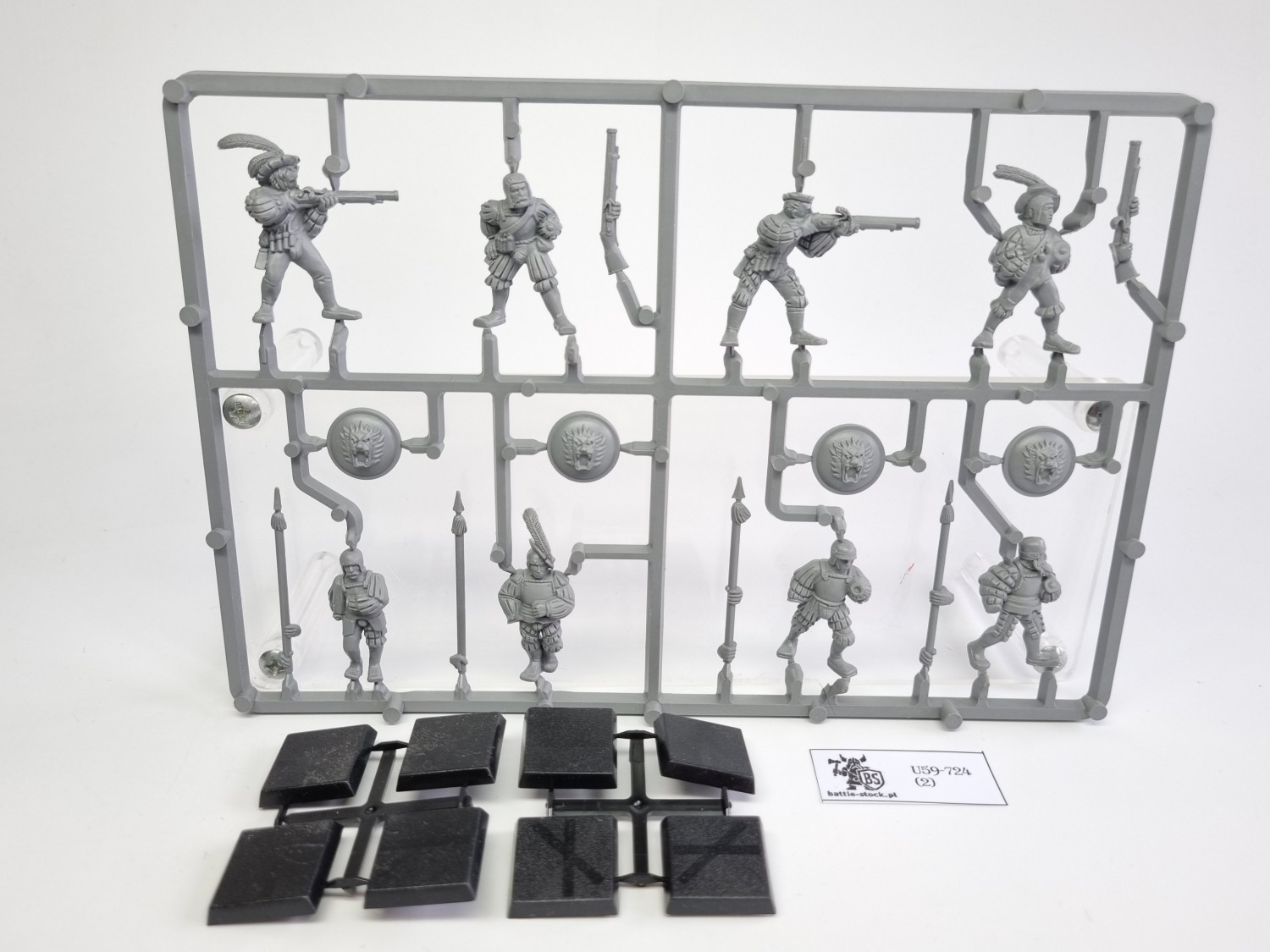 WFB wypraska empire 6ed (4 strzelcy + 4 pikinierów)