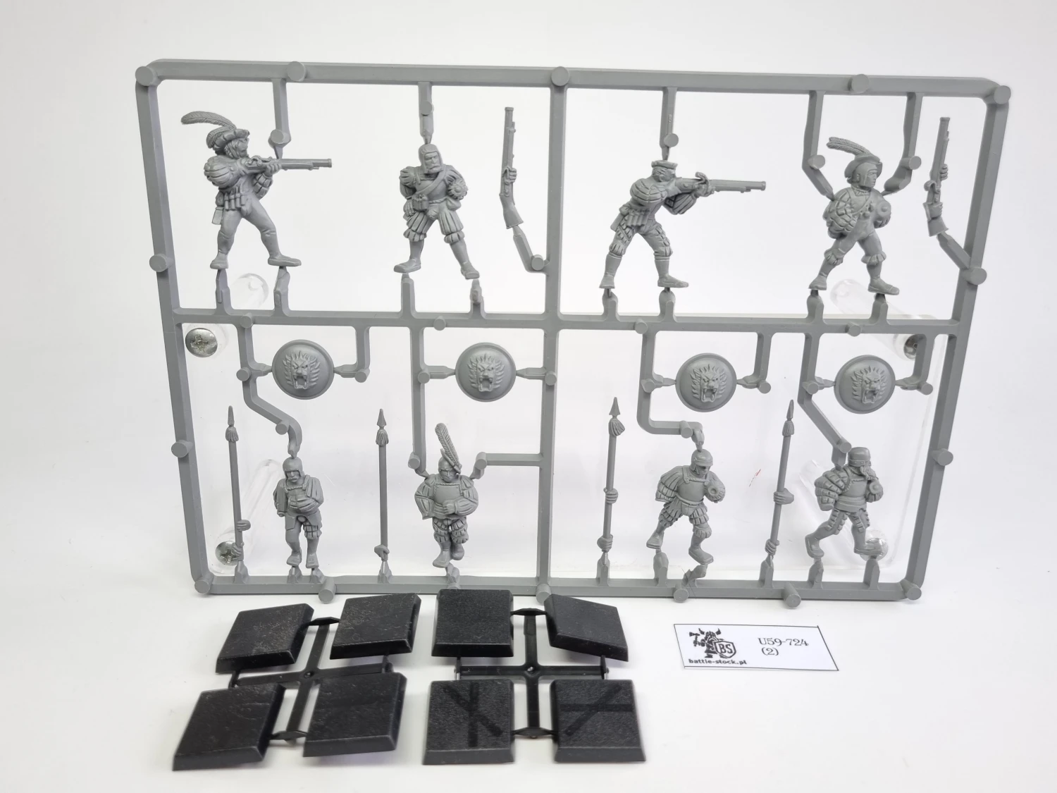 WFB wypraska empire 6ed (4 strzelcy + 4 pikinierów)