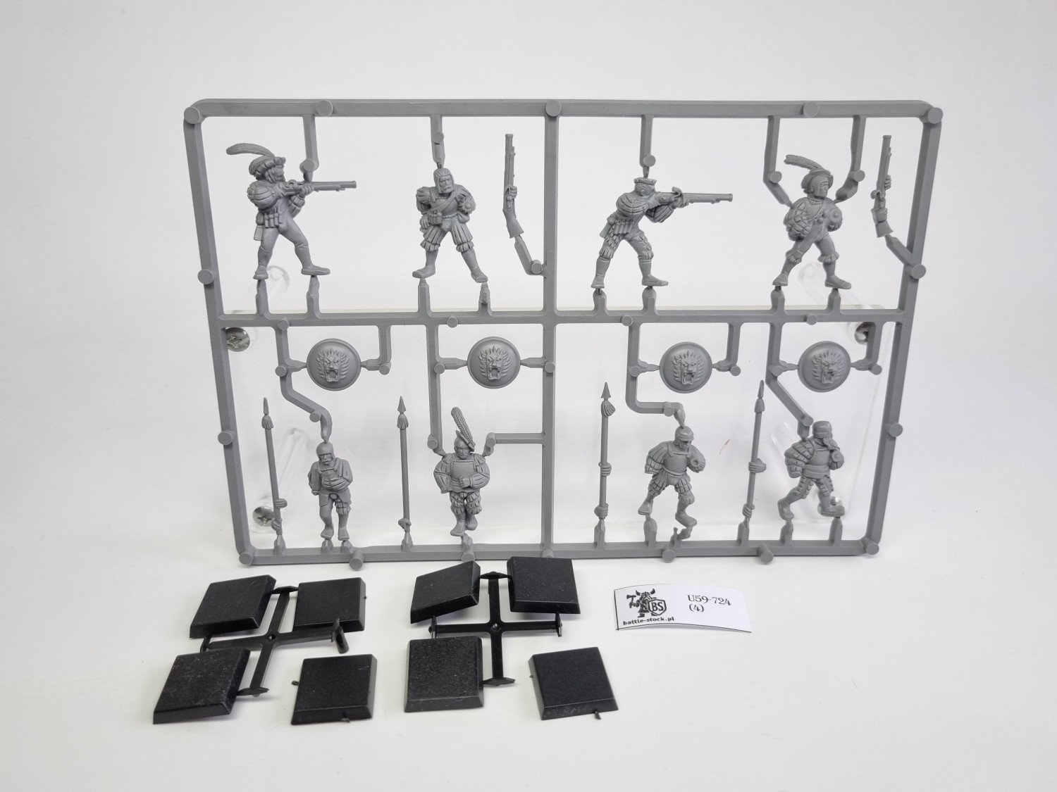 WFB wypraska empire 6ed (4 strzelcy + 4 pikinierów)