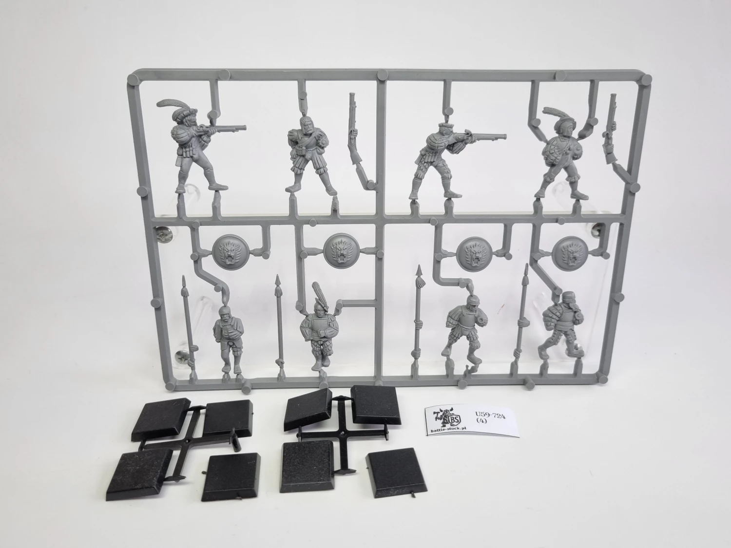 WFB wypraska empire 6ed (4 strzelcy + 4 pikinierów)