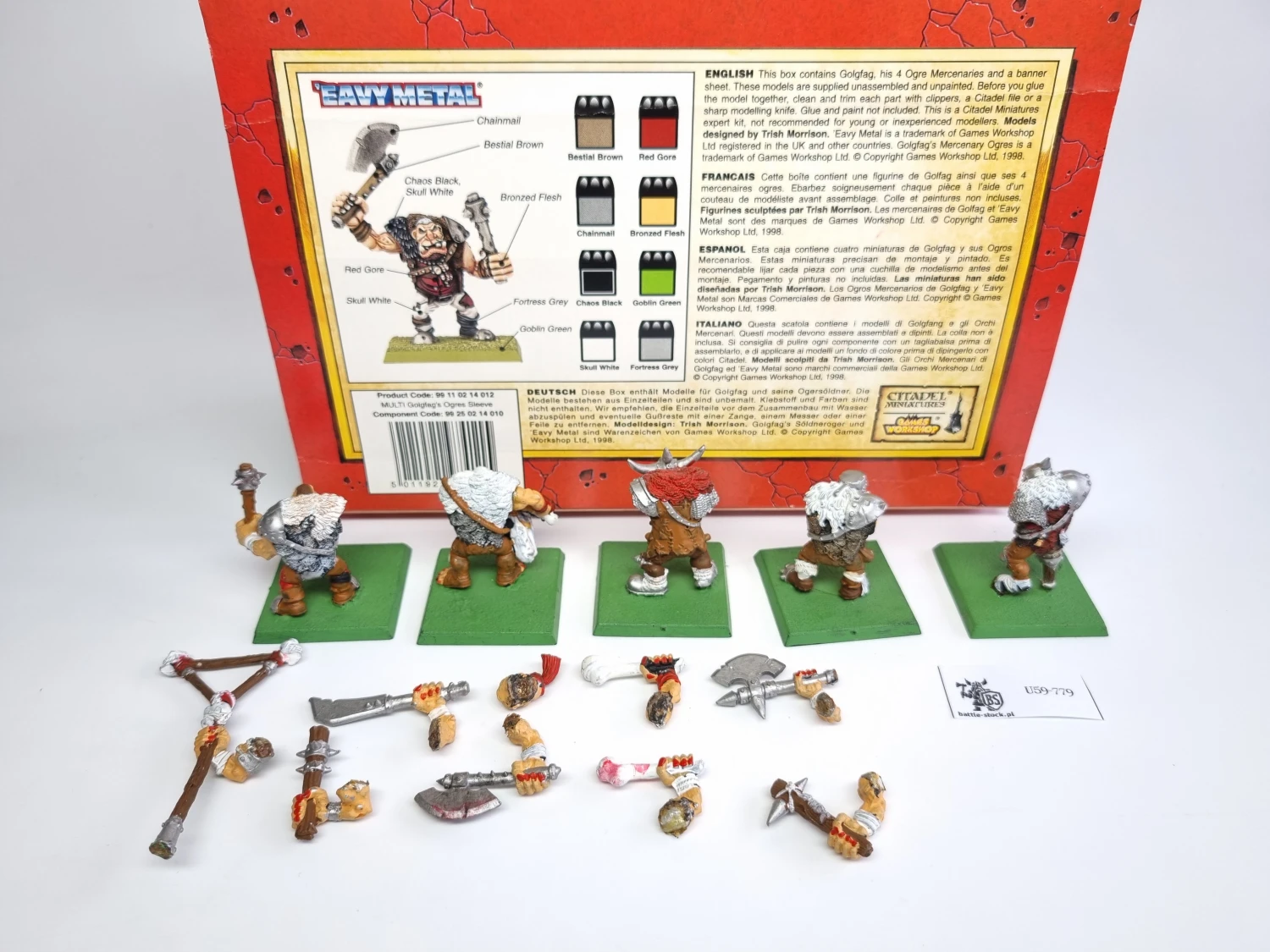dow golgfag's box modele malowane złożone