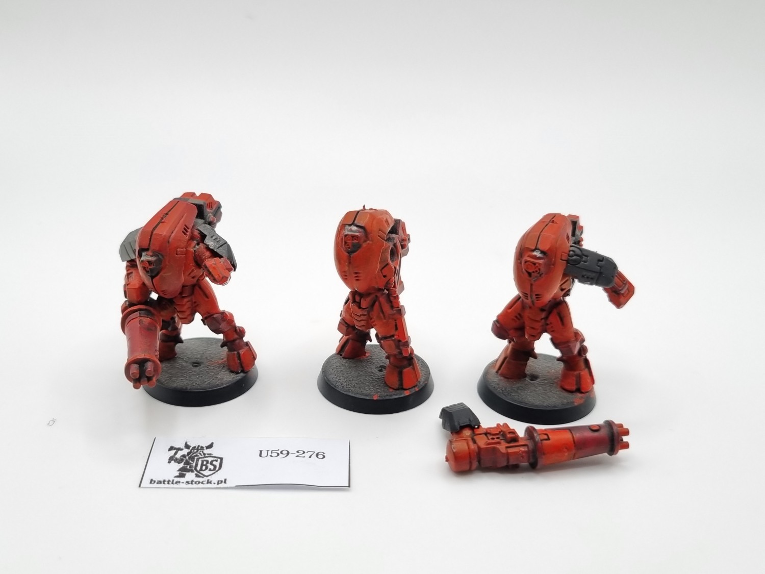 40k tau stealth suit p squad wybrakowane