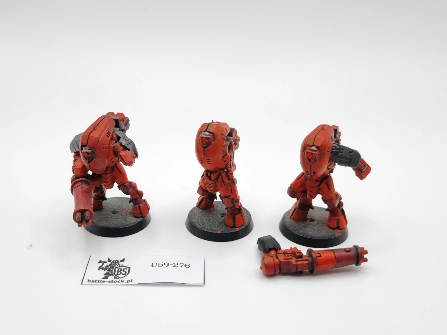 40k tau stealth suit p squad wybrakowane