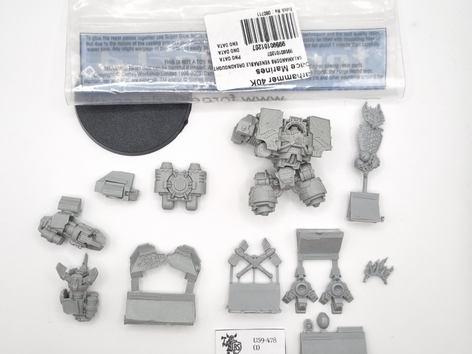 40k FW salamander's venerable dreadnought