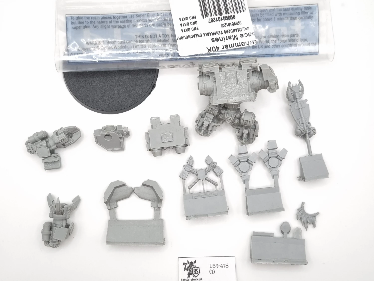 40k FW salamander's venerable dreadnought