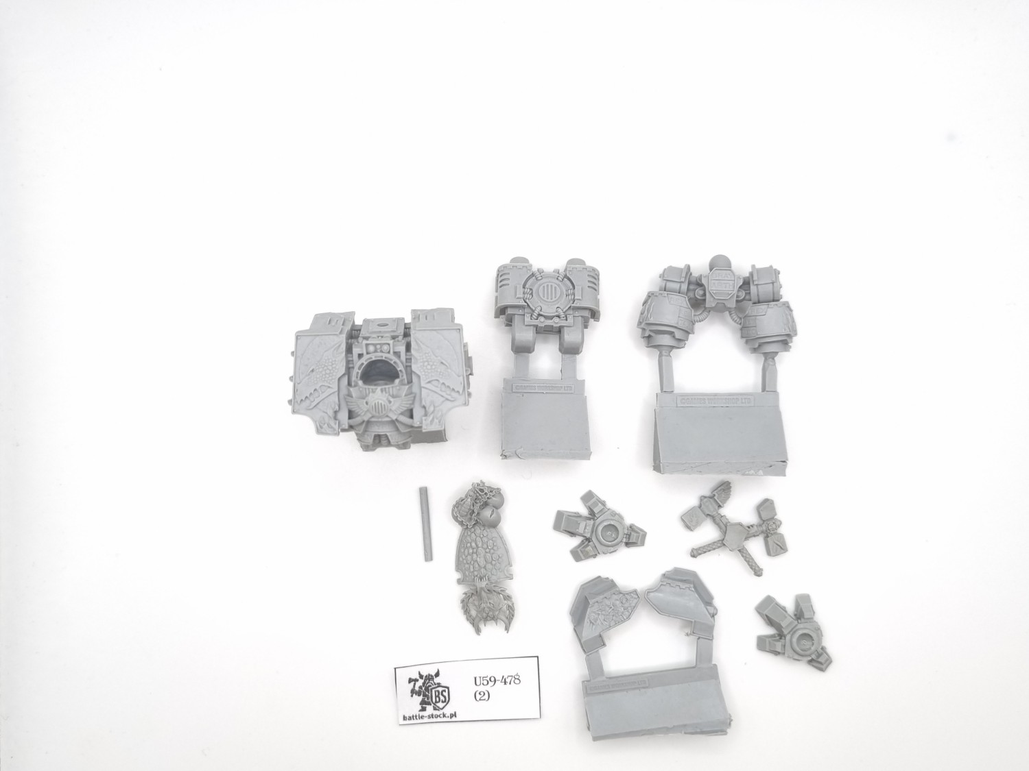 40k FW salamander's venerable dreadnought wybrakowany