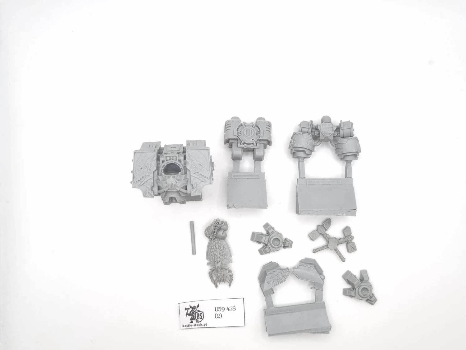 40k FW salamander's venerable dreadnought wybrakowany