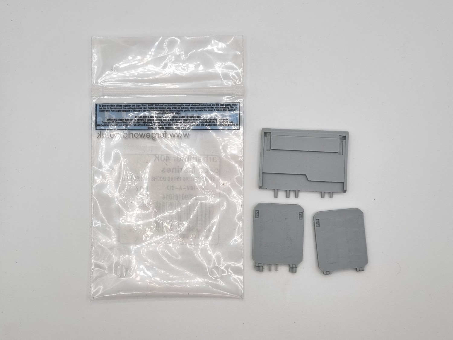 40k FW salamanders rhino door plates