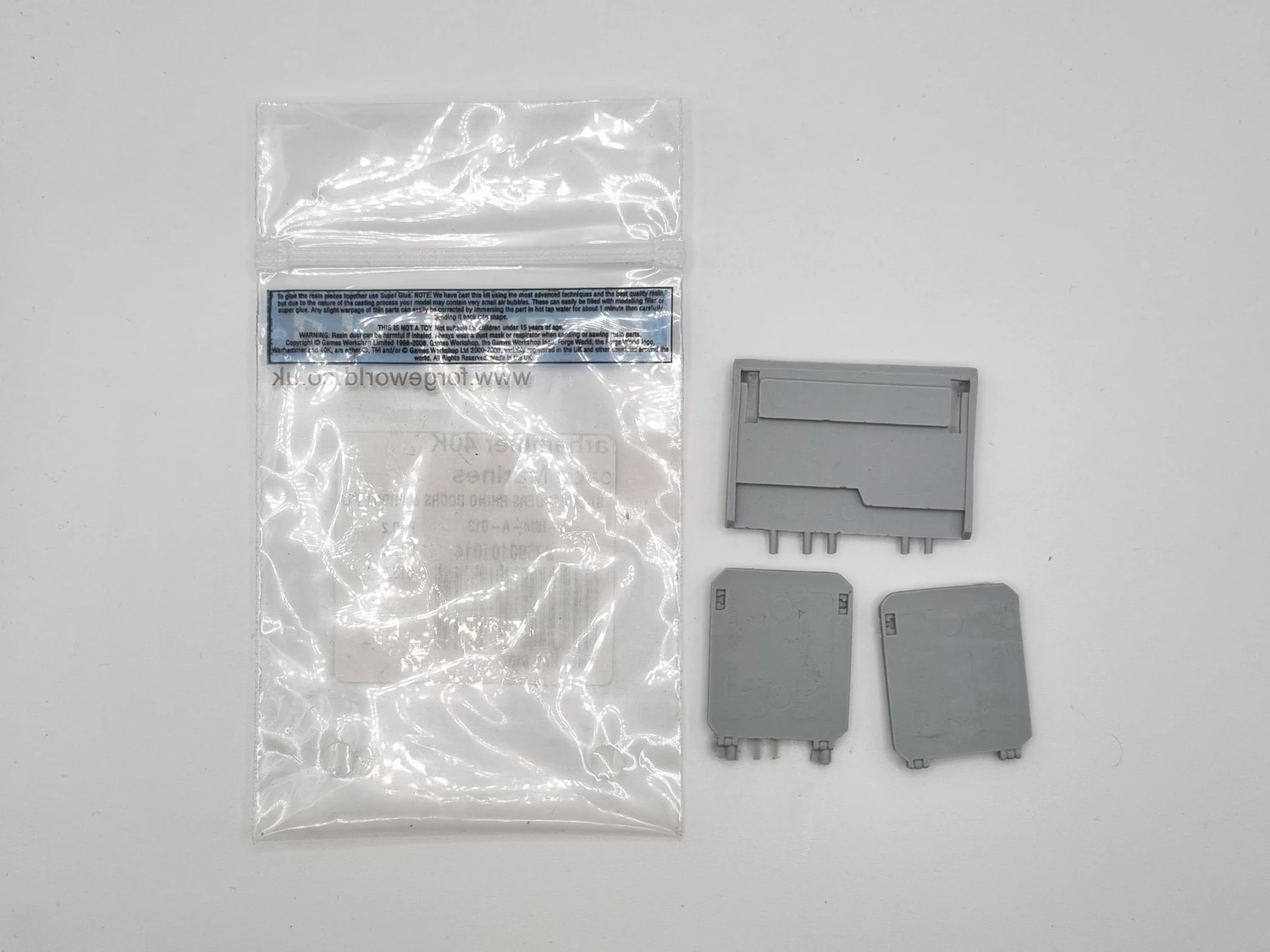 40k FW salamanders rhino door plates