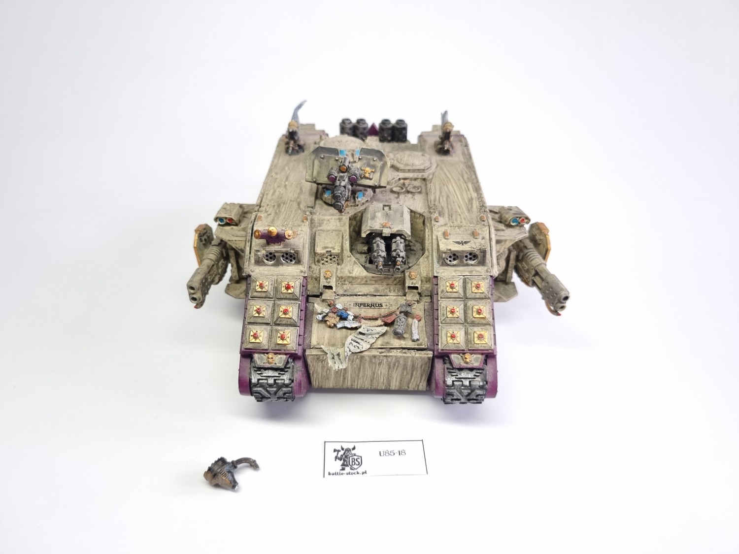 40k land raider (brak części płyt GW)