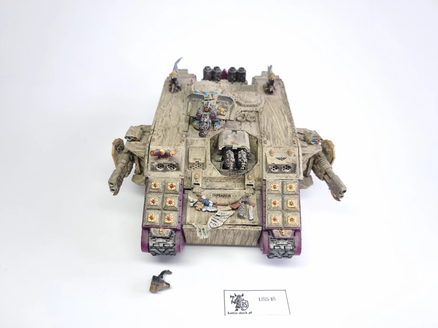 40k land raider (brak części płyt GW)