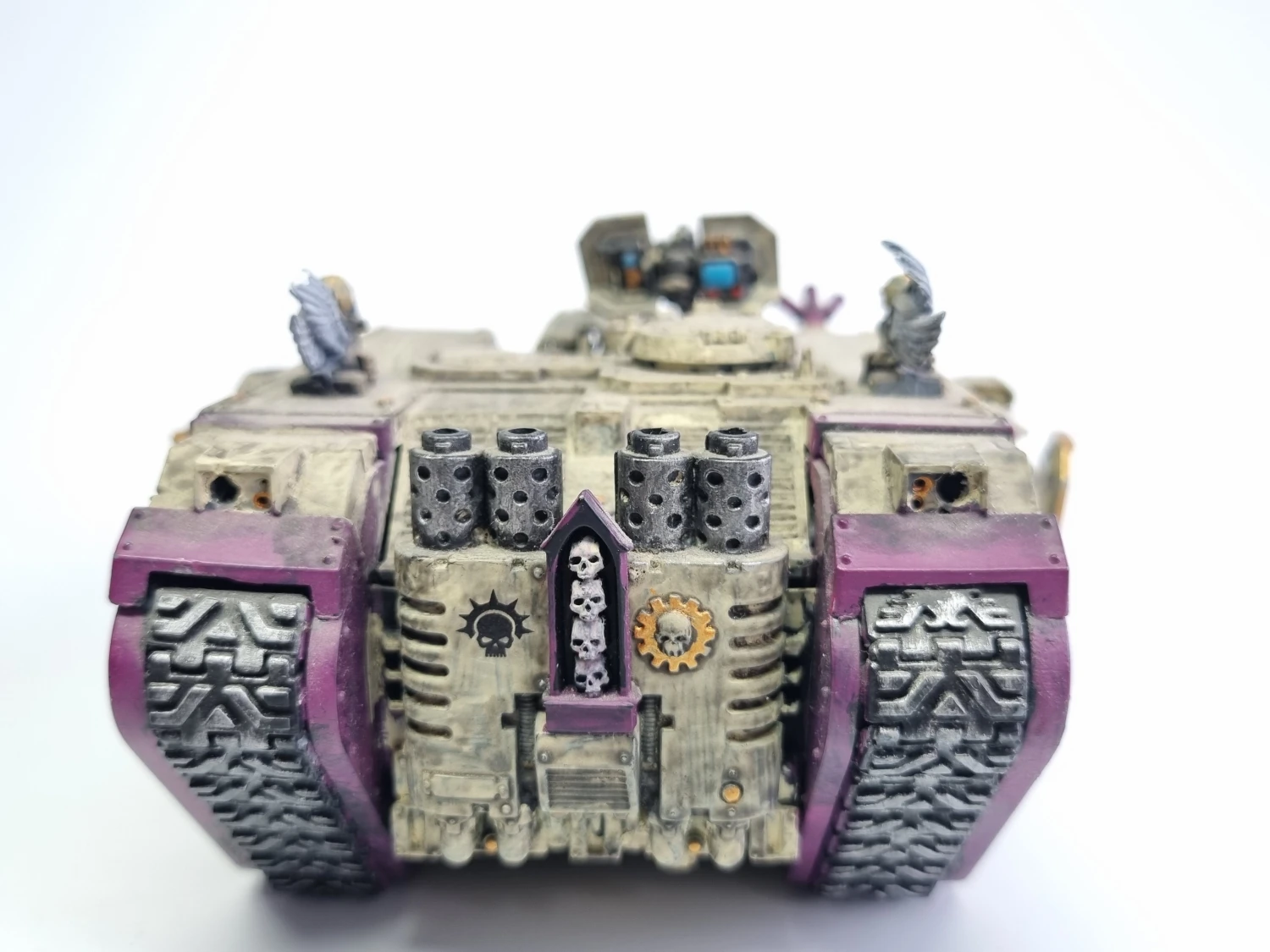 40k land raider (brak części płyt GW)