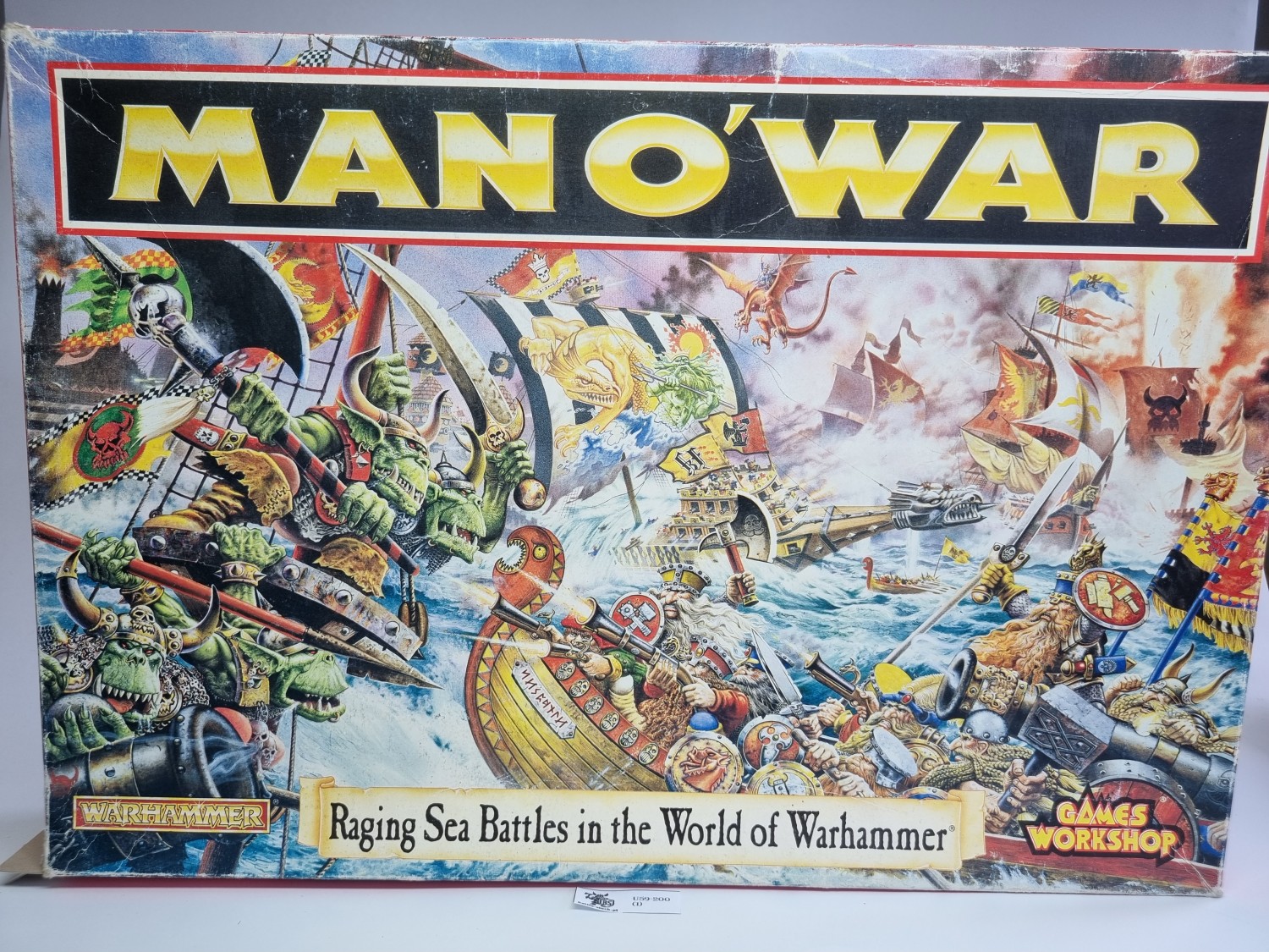 man o war (brak kilku flag)