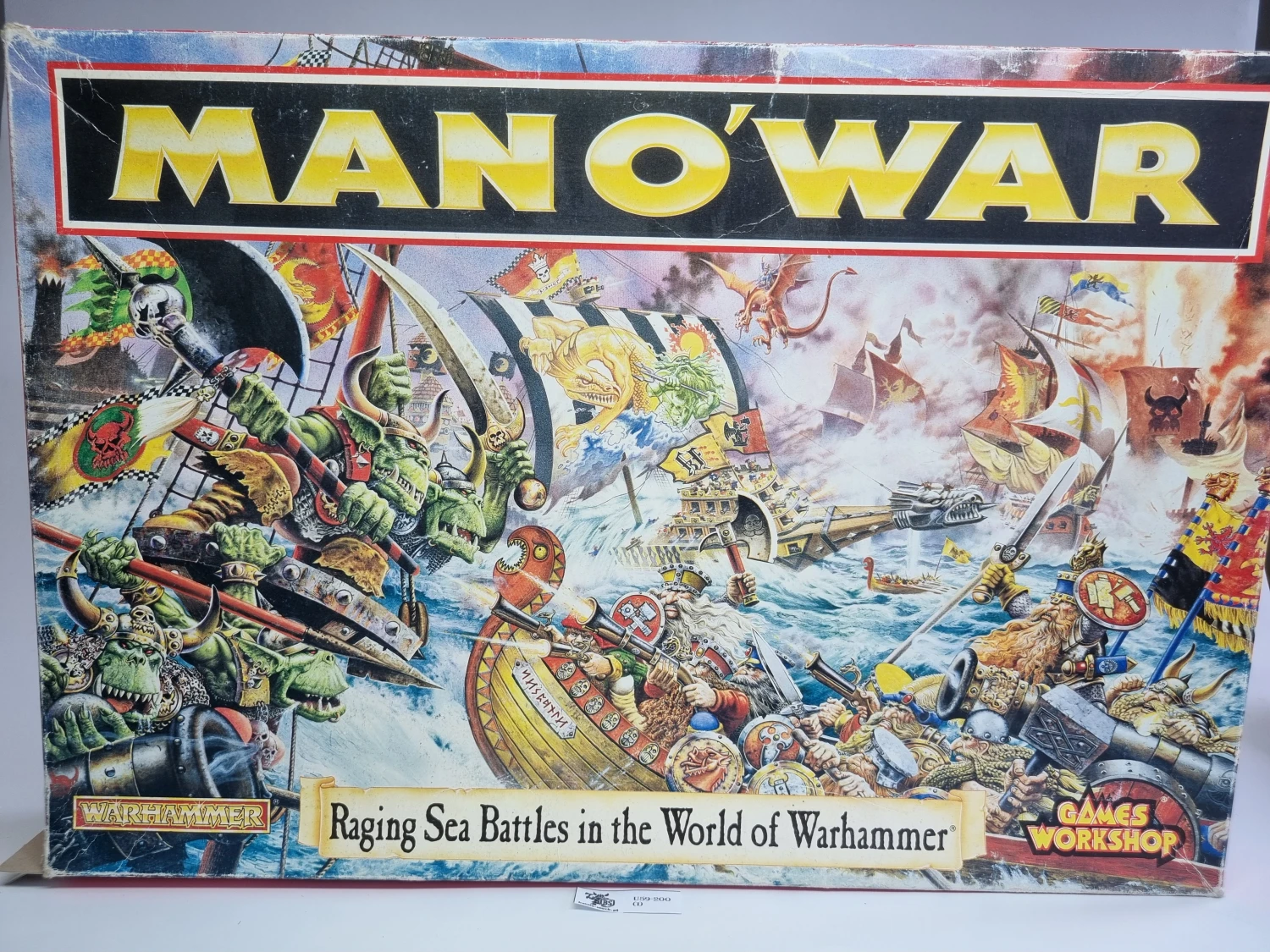 man o war (brak kilku flag)
