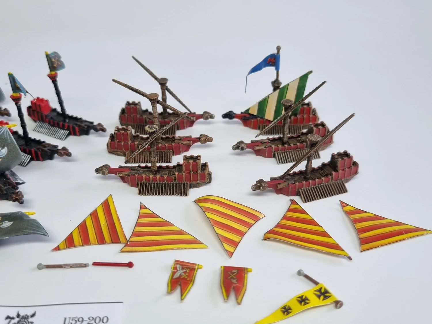 man o war (brak kilku flag)