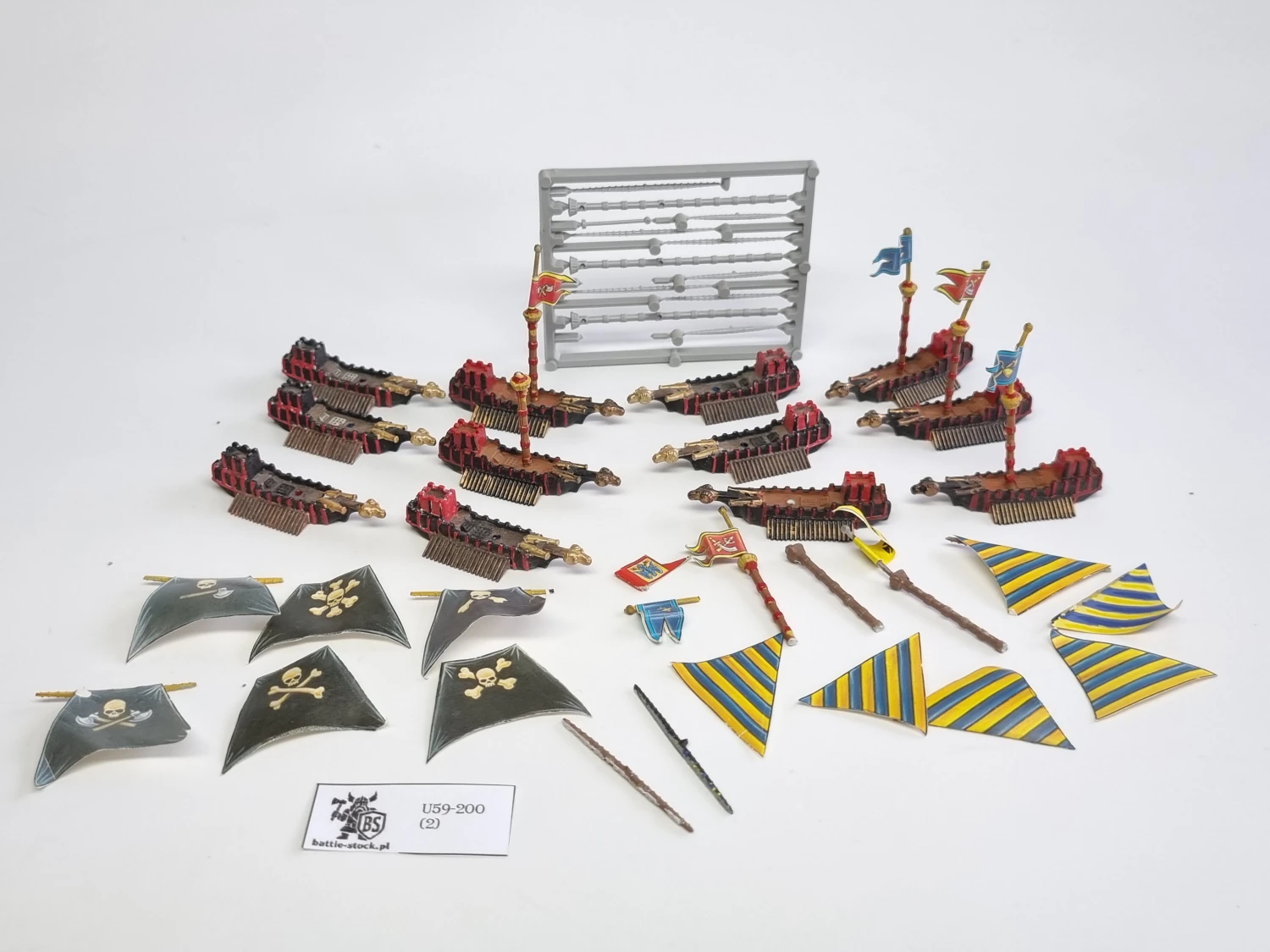 man o war (brak kilku flag)