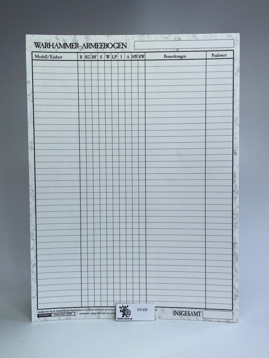 WFB box plastik Starter 5ed- wersja niemieckojęzyczna