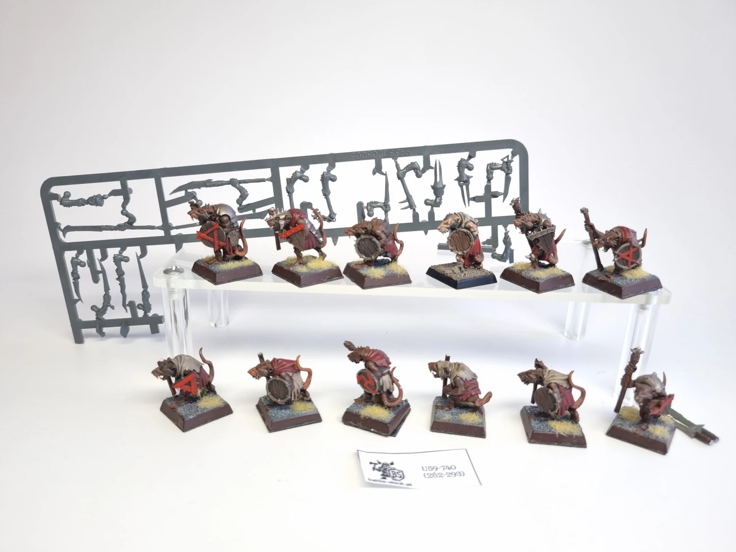 WFB Skaven clanrats wybrakowane