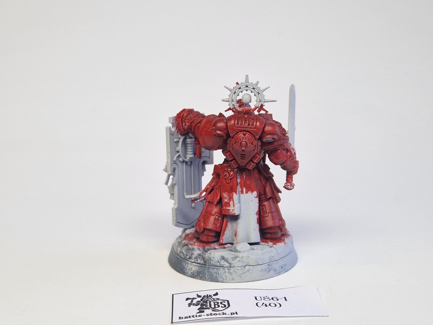 40k captain with relic shield