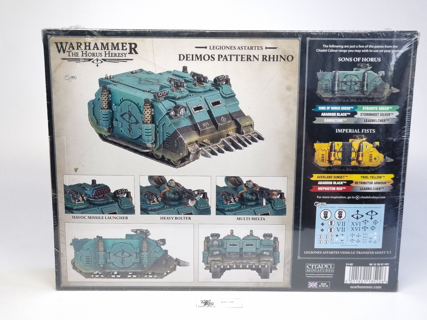 40k Deimos pattern rhino