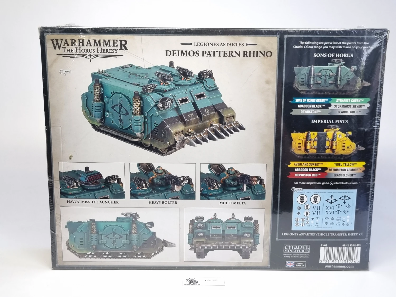 40k Deimos pattern rhino