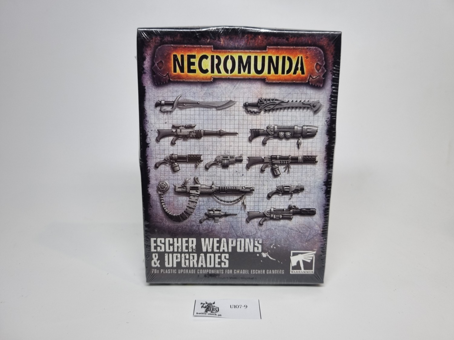 necromunda escher weapons upgrades