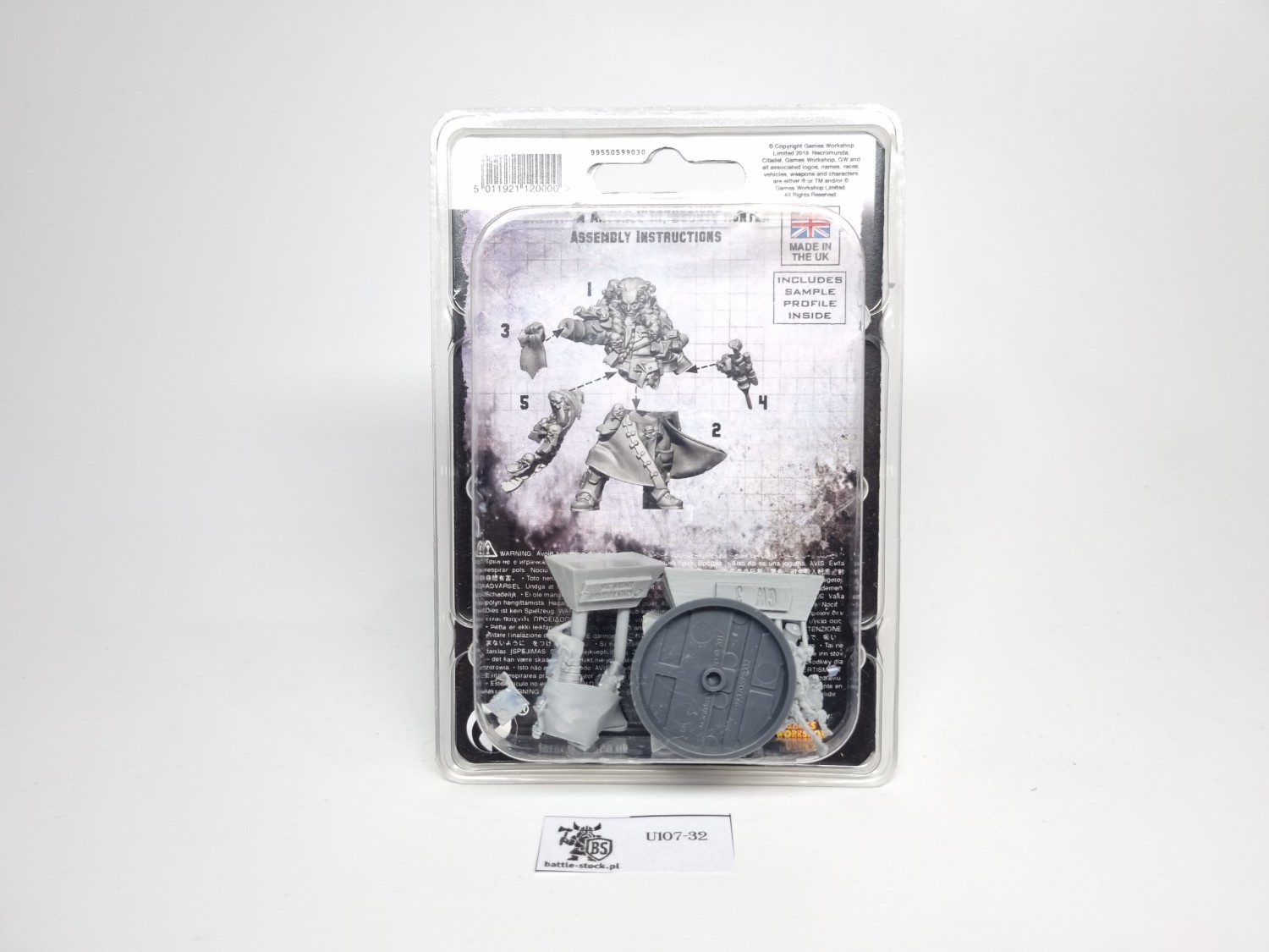 necromunda baertrum arturos III bounty hunter