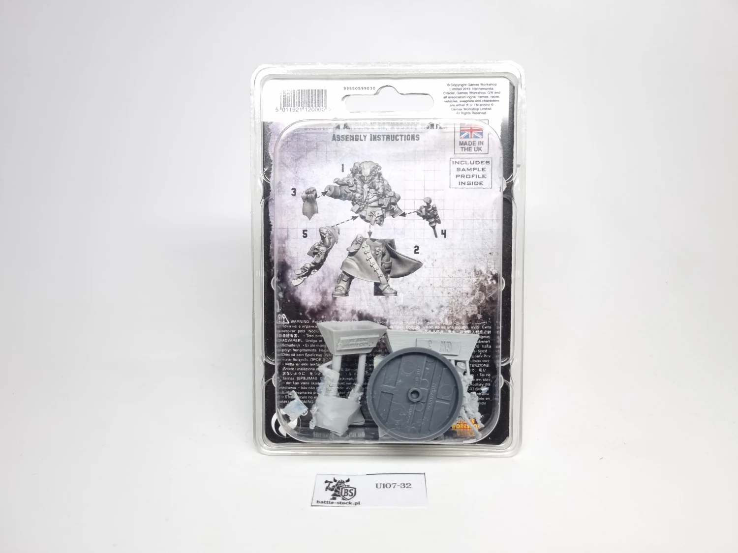 necromunda baertrum arturos III bounty hunter