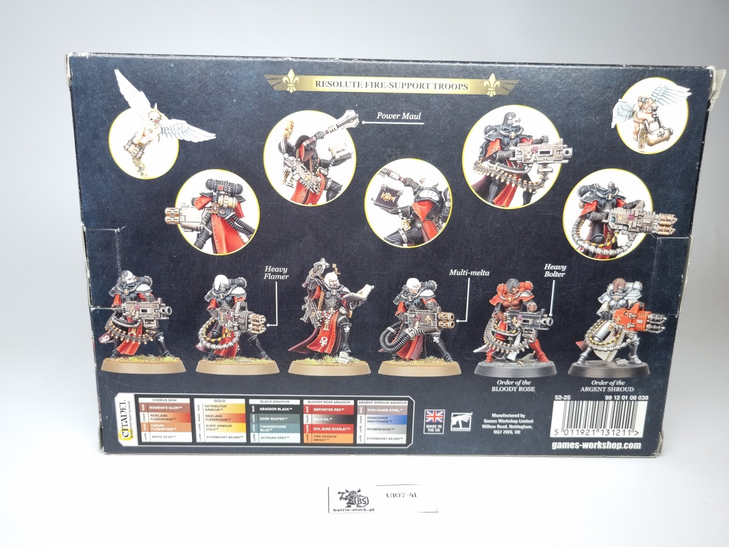 40k adepta sorroritas retributor squad