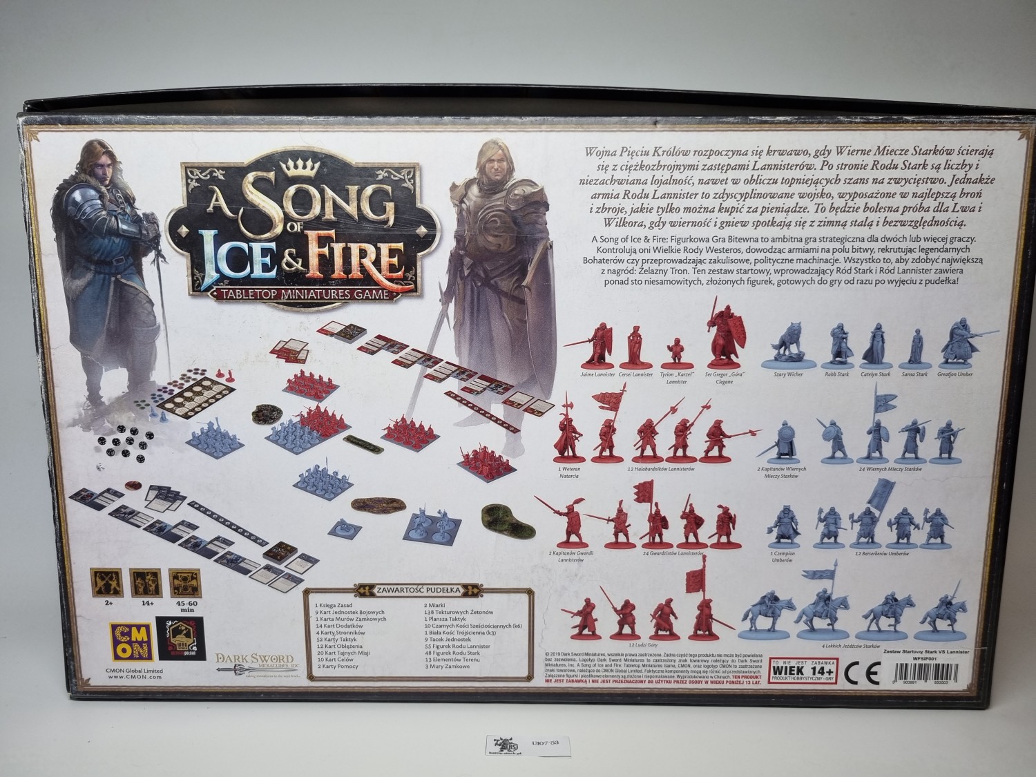 a song of ice and fire starter set stark and lannister