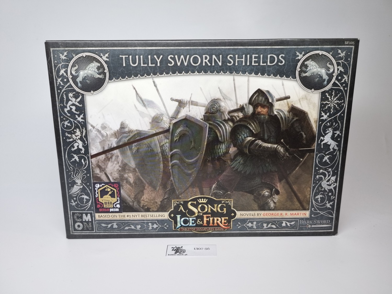 a sing of ice and fire tully sworn shields
