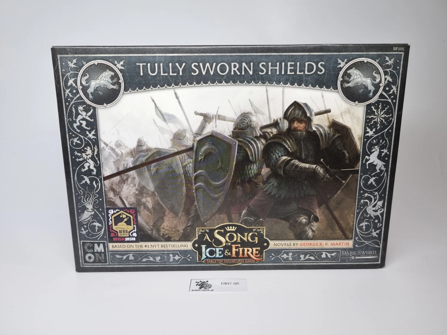 a sing of ice and fire tully sworn shields