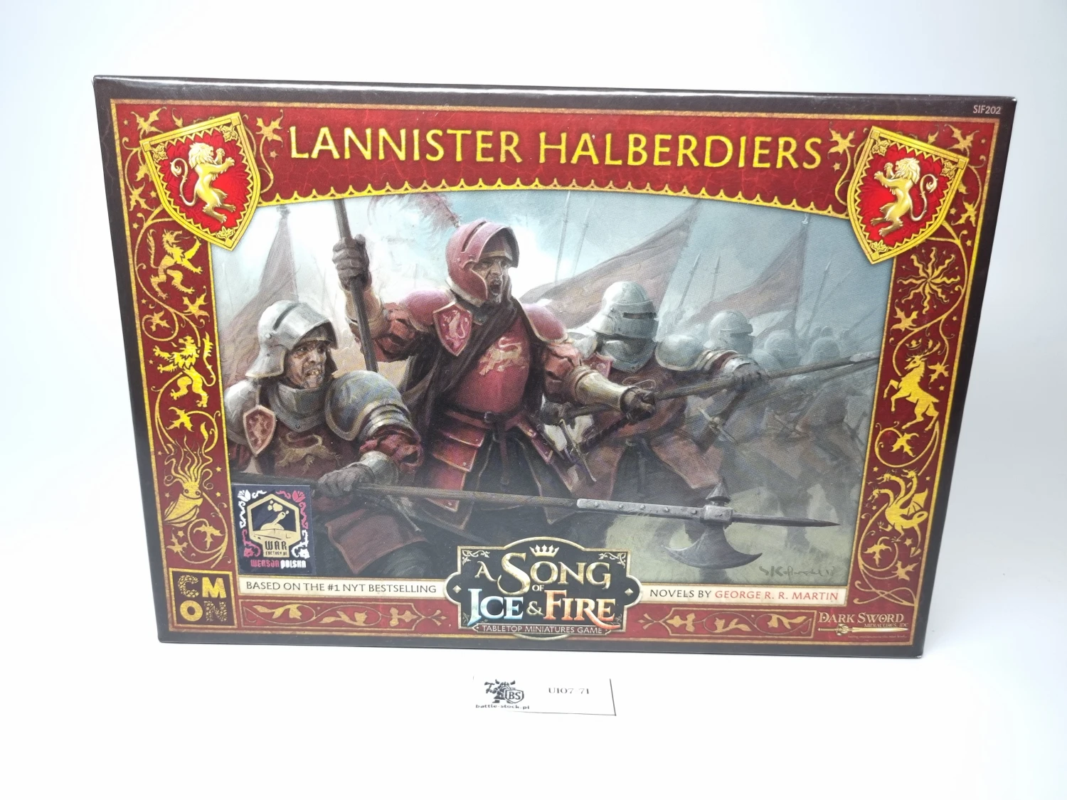 a song of ice and fire lannister halberdiers