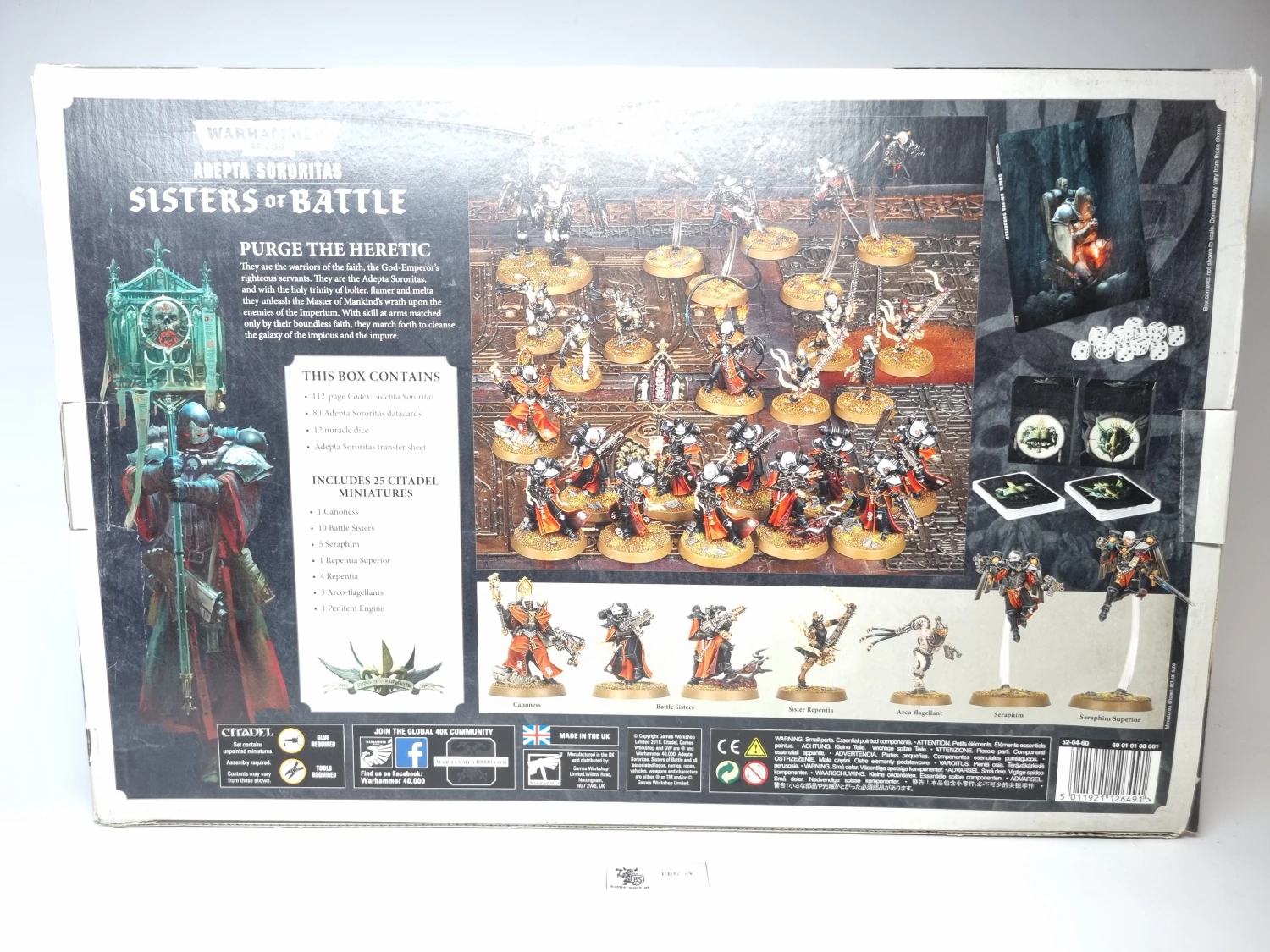 40k adepta sororitas sisters of battle army set