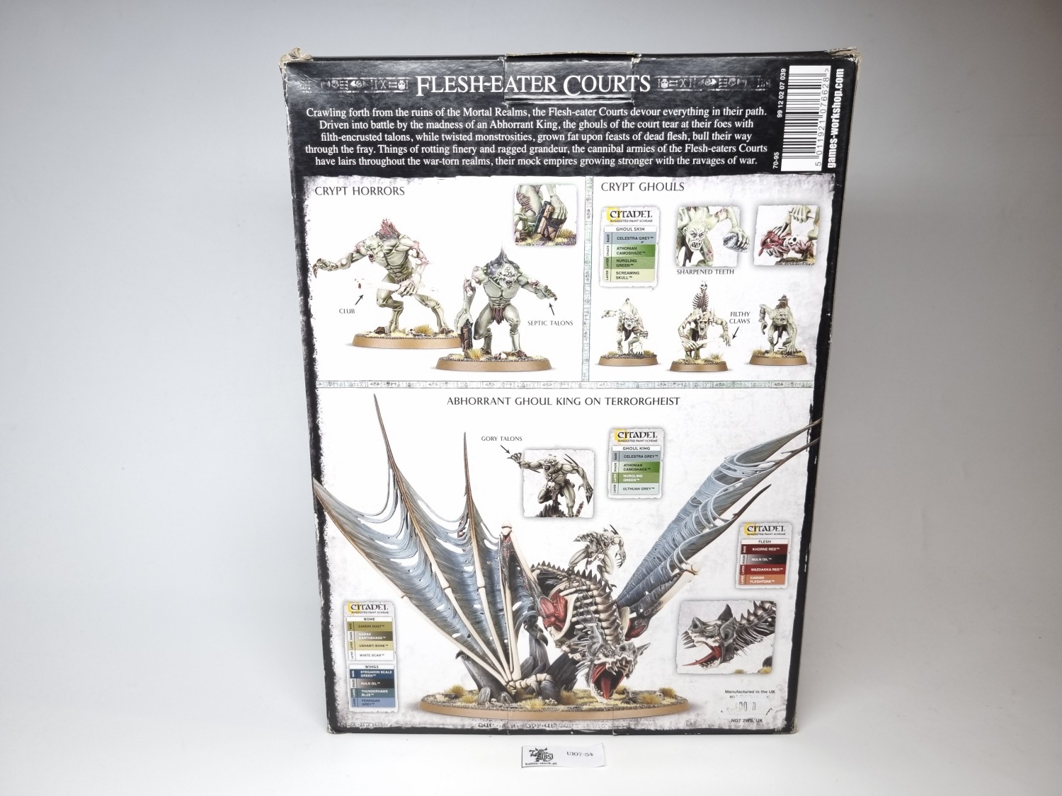 AoS flesh eater courts