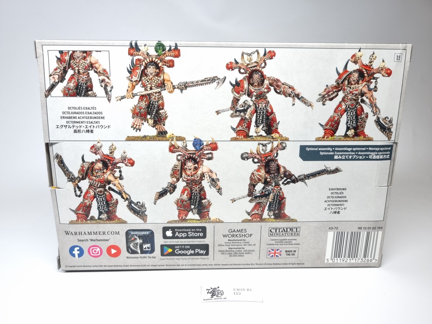 40k Eightbounds/Exalted Eightbounds wypraski zestaw
