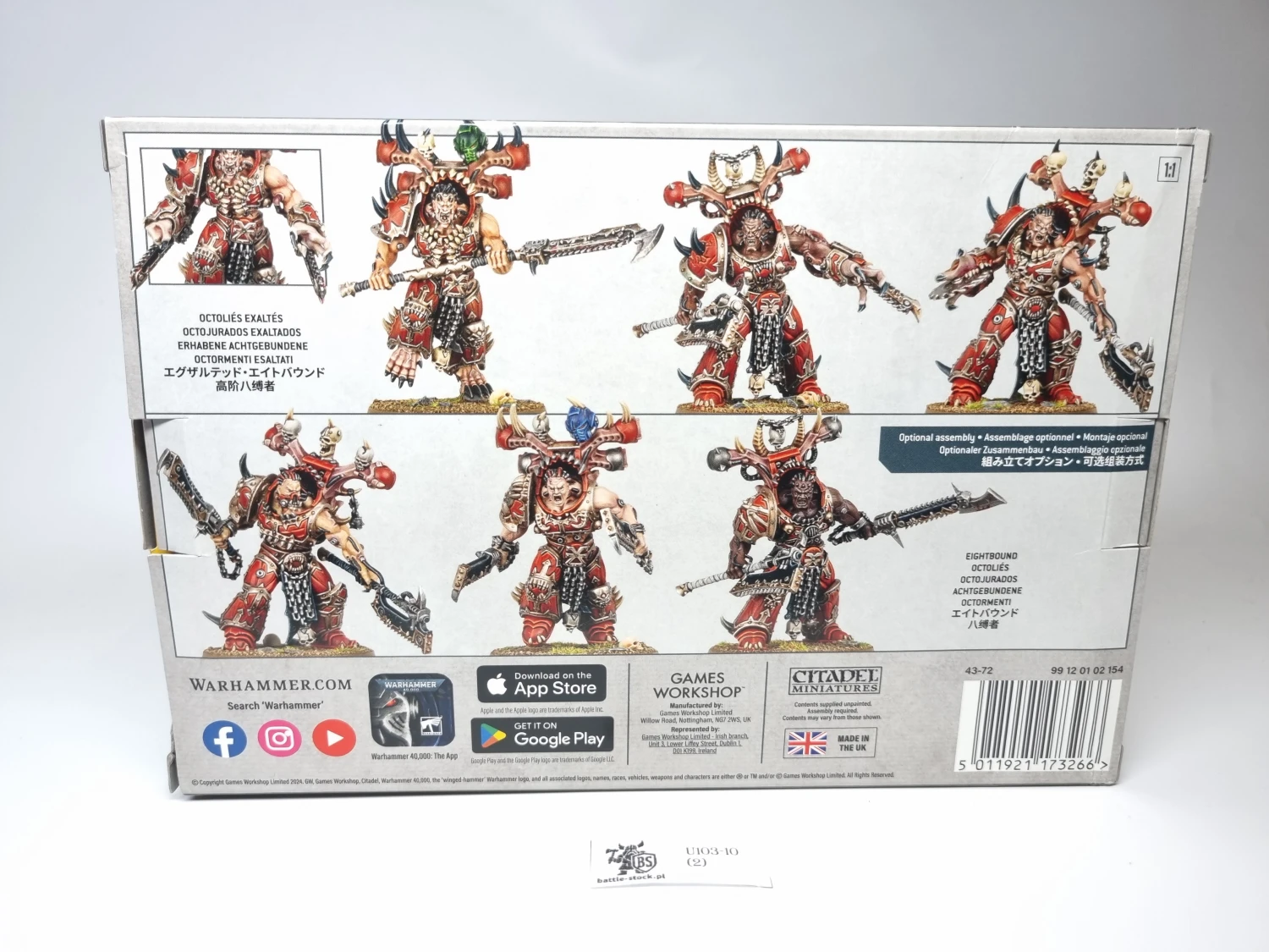 40k Eightbounds/Exalted Eightbounds wypraski zestaw
