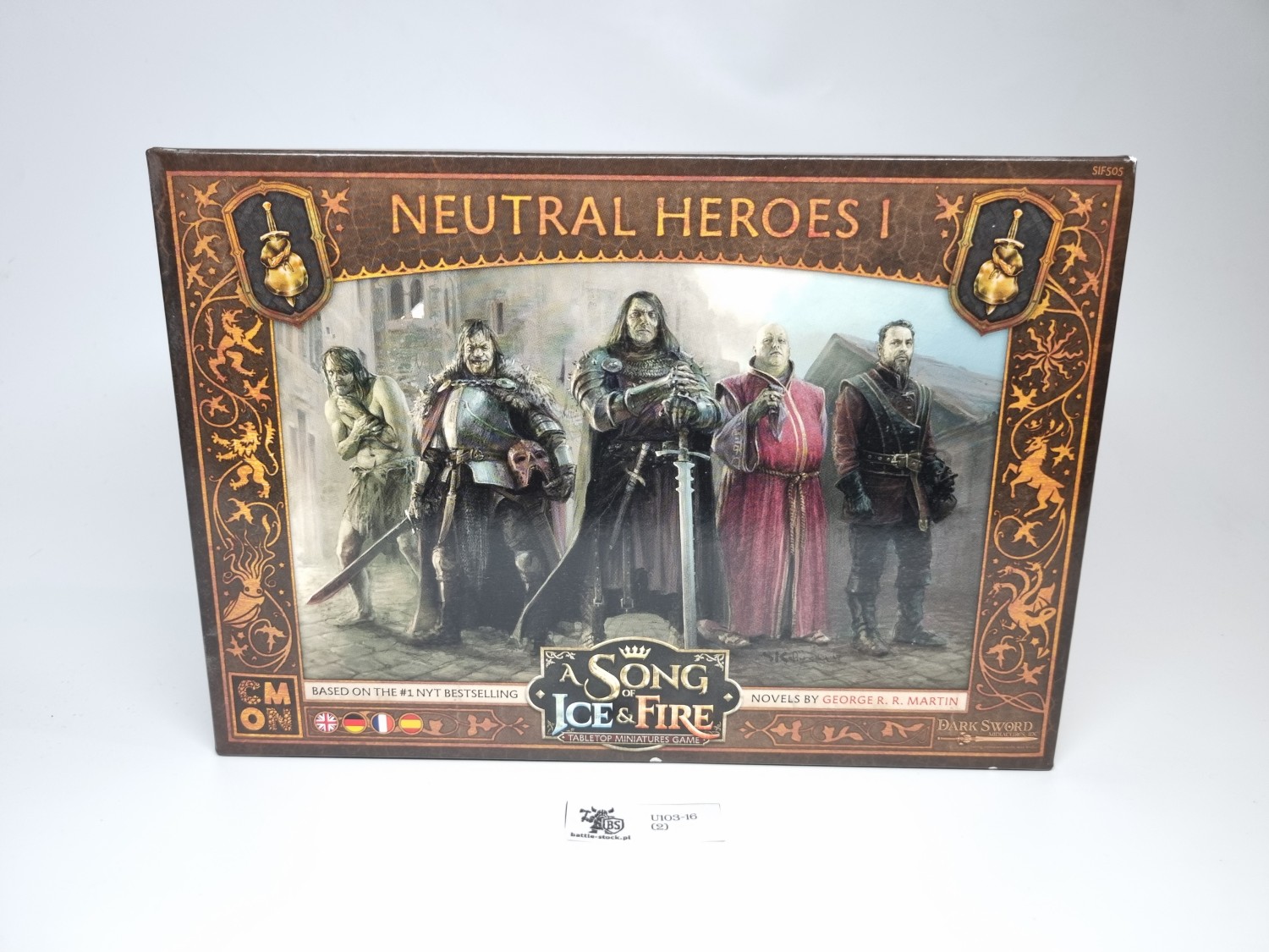 Box a song of ice &amp; fire Neutral heroes 1