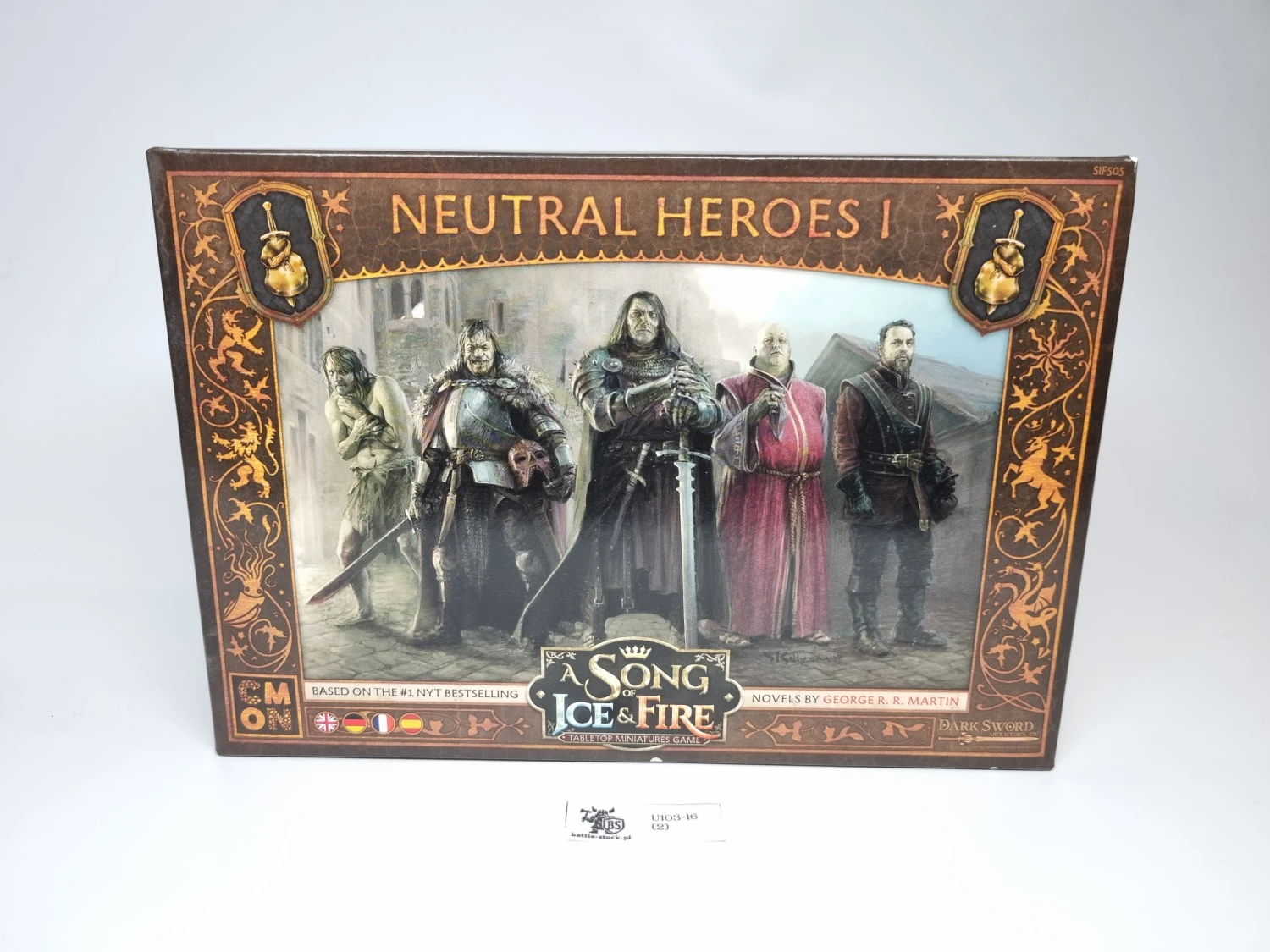 Box a song of ice &amp; fire Neutral heroes 1