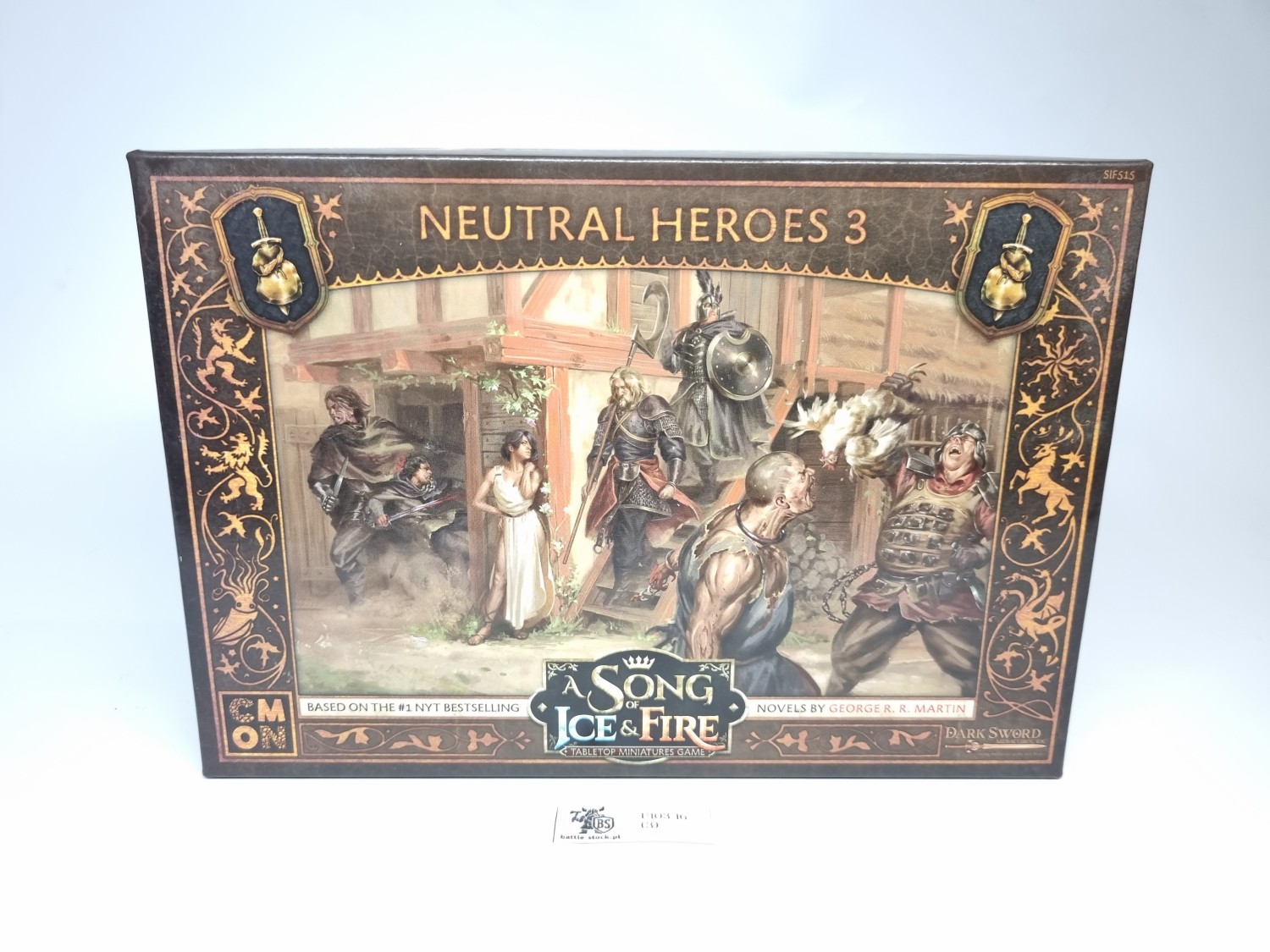Box a song of ice &amp; fire neutral heroes 3