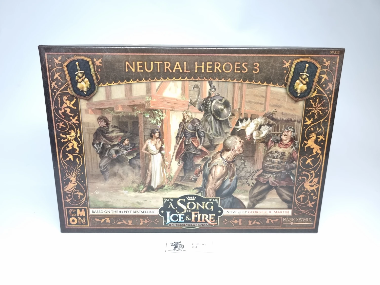 Box a song of ice &amp; fire neutral heroes 3