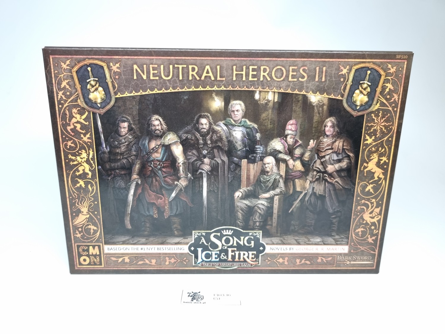 Box a song of ice &amp; fire neutral heroes II