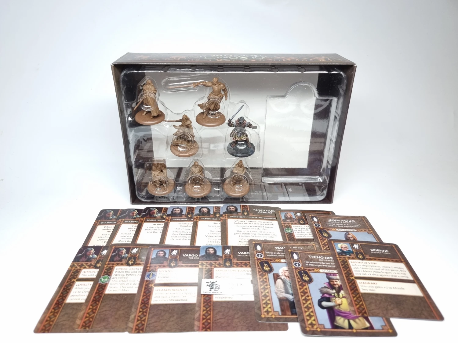 Box a song of ice &amp; fire neutral heroes II
