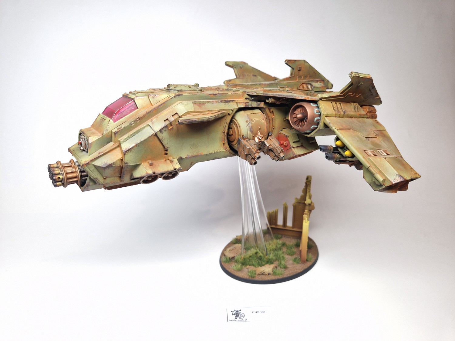 40k Fire Raptor Gunship (FW resin) TT+