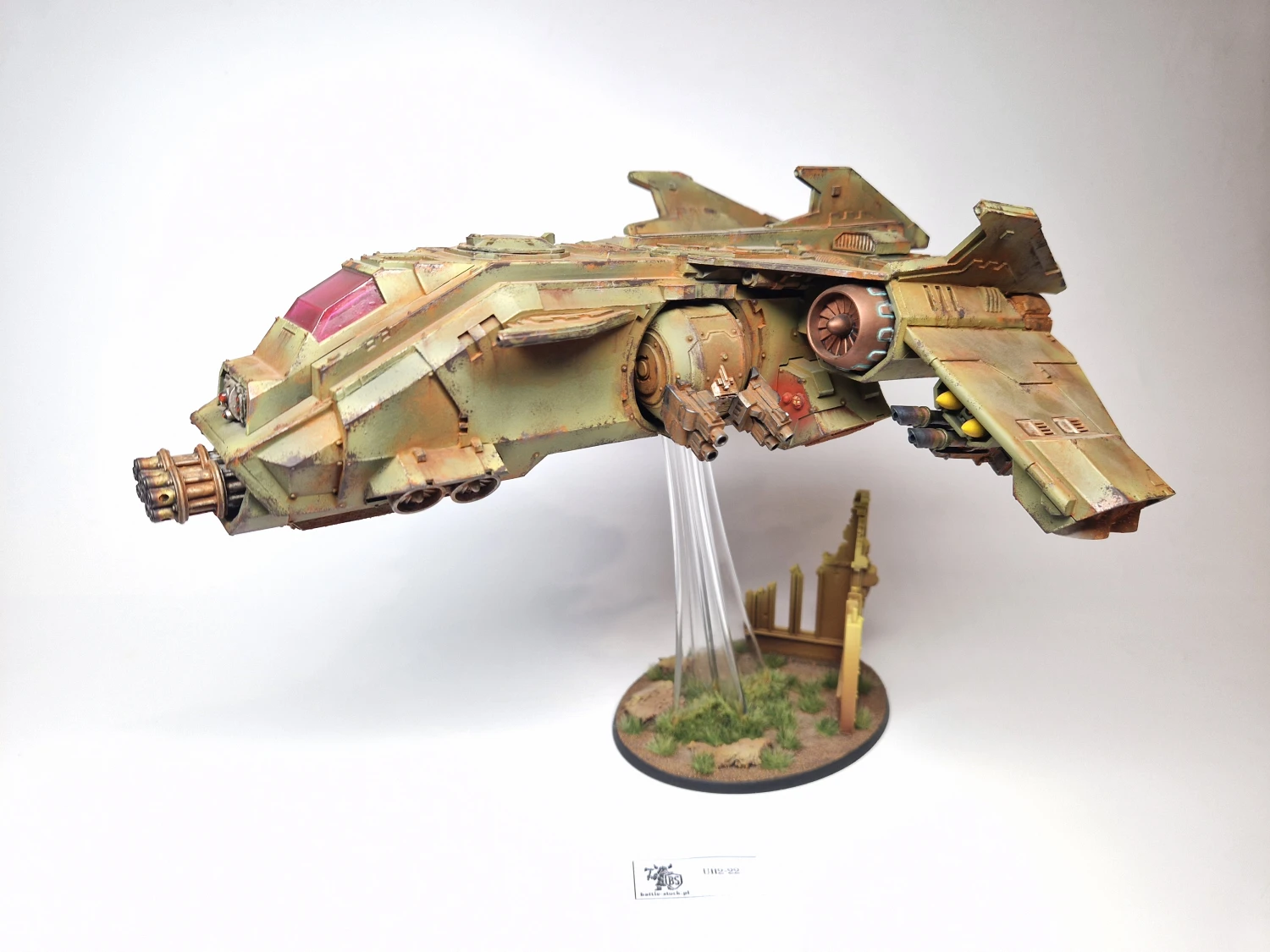 40k Fire Raptor Gunship (FW resin) TT+